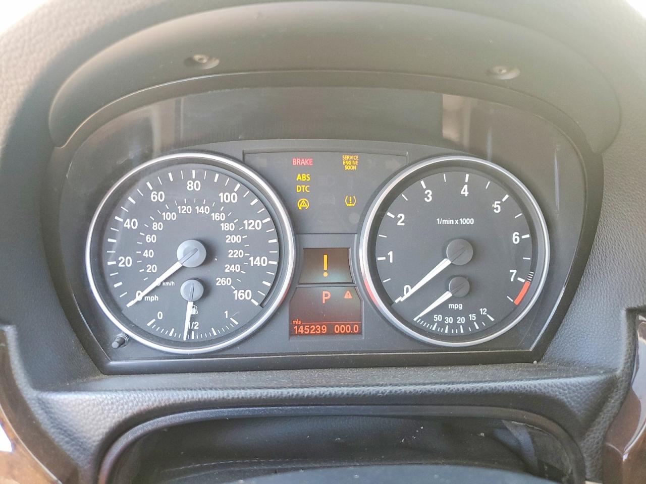 2007 Bmw 328 I Sulev White vin: WBAVC53547FZ77034