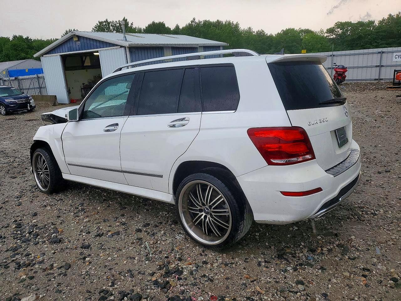 2013 Mercedes-benz Glk 350 4matic White vin: WDCGG8JB5DG075194