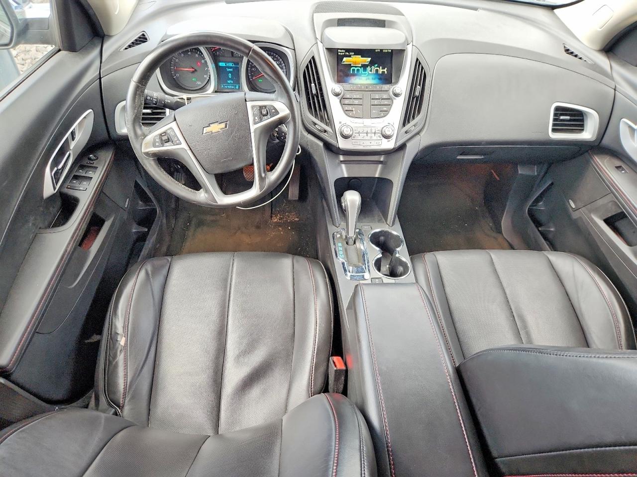 2015 Chevrolet Equinox Ltz Black vin: 1GNALDEK6FZ121950