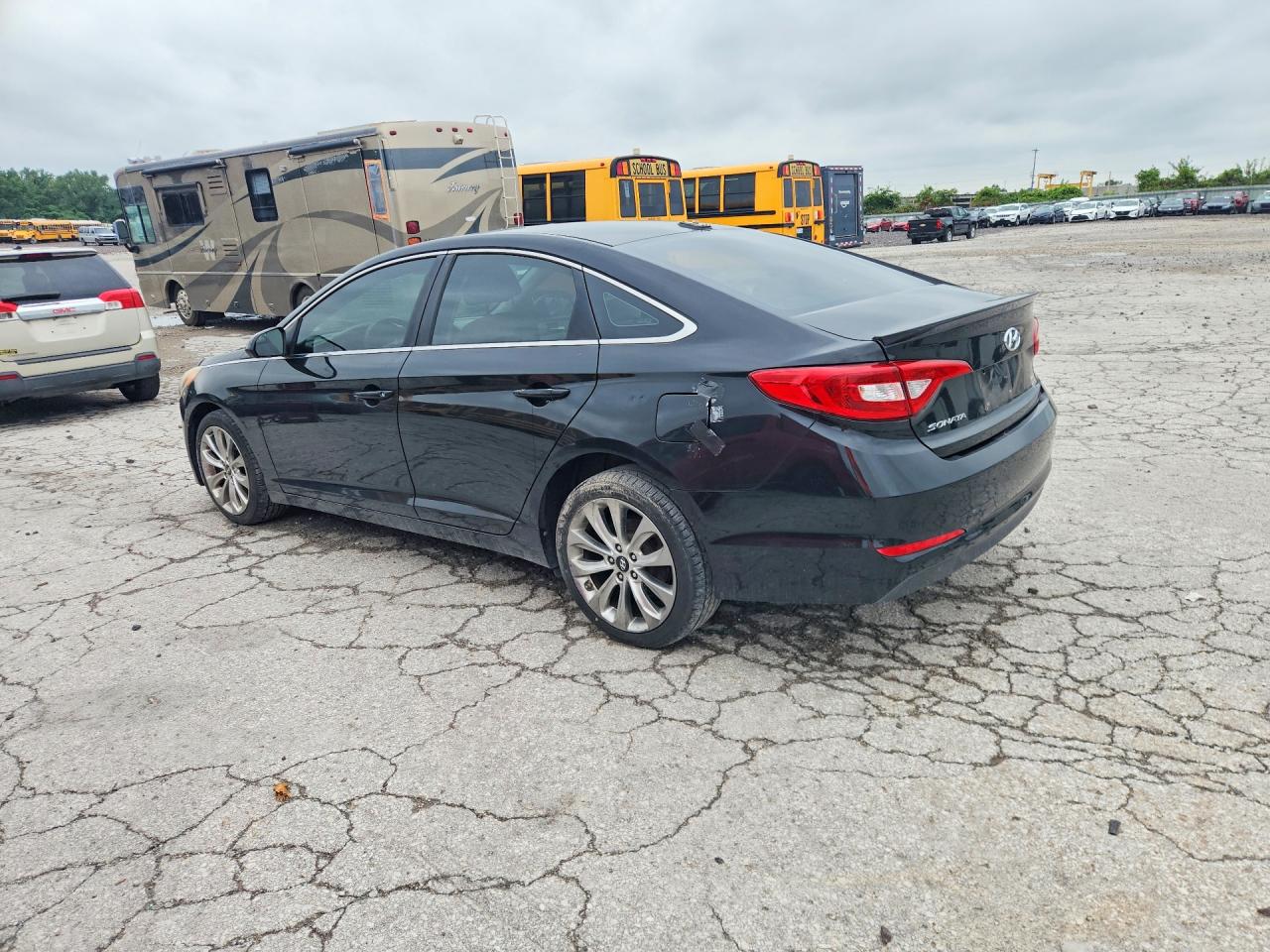 2015 Hyundai Sonata Se Black vin: 5NPE24AF0FH068529