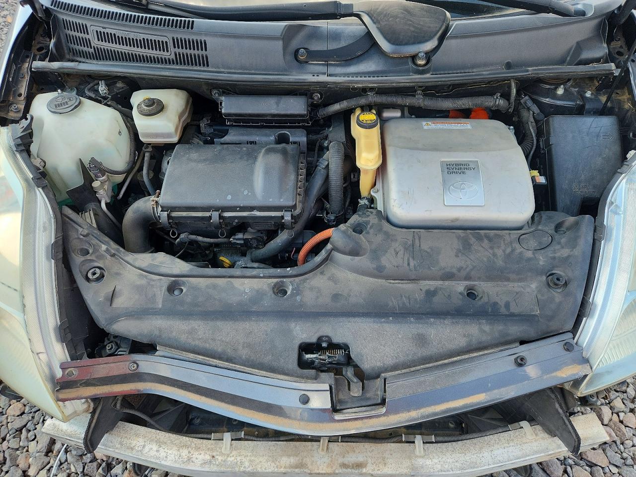 2008 Toyota Prius Base Charcoal vin: JTDKB20U583416508