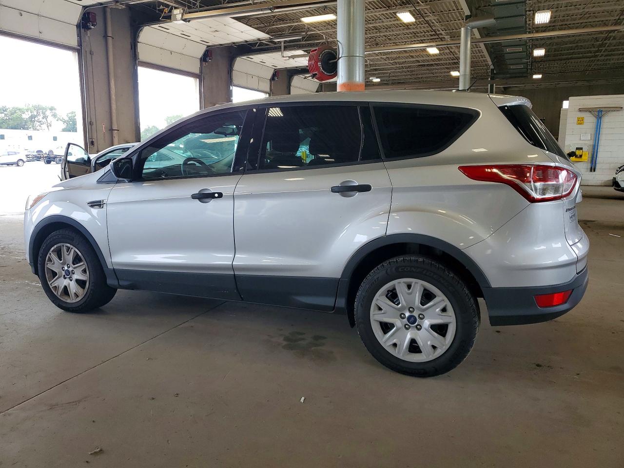 2014 Ford Escape S Silver vin: 1FMCU0F78EUD65866