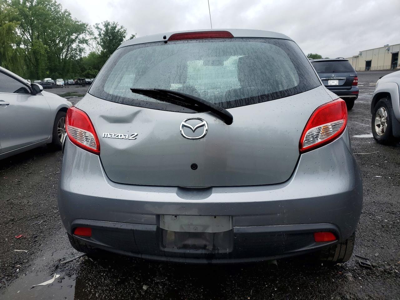 2014 Mazda Mazda2 Sport Серебряный vin: JM1DE1KZ1E0176695