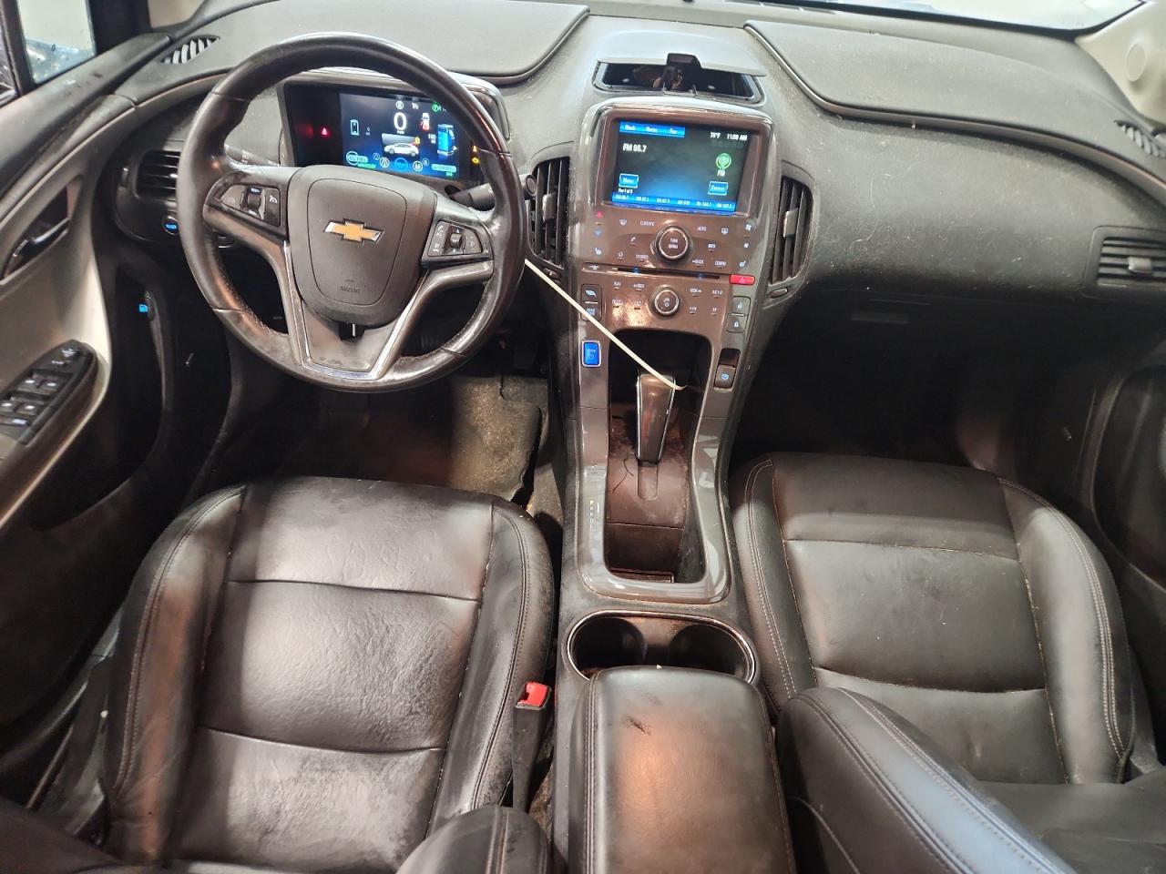 2015 Chevrolet Volt Black vin: 1G1RB6E40FU103896