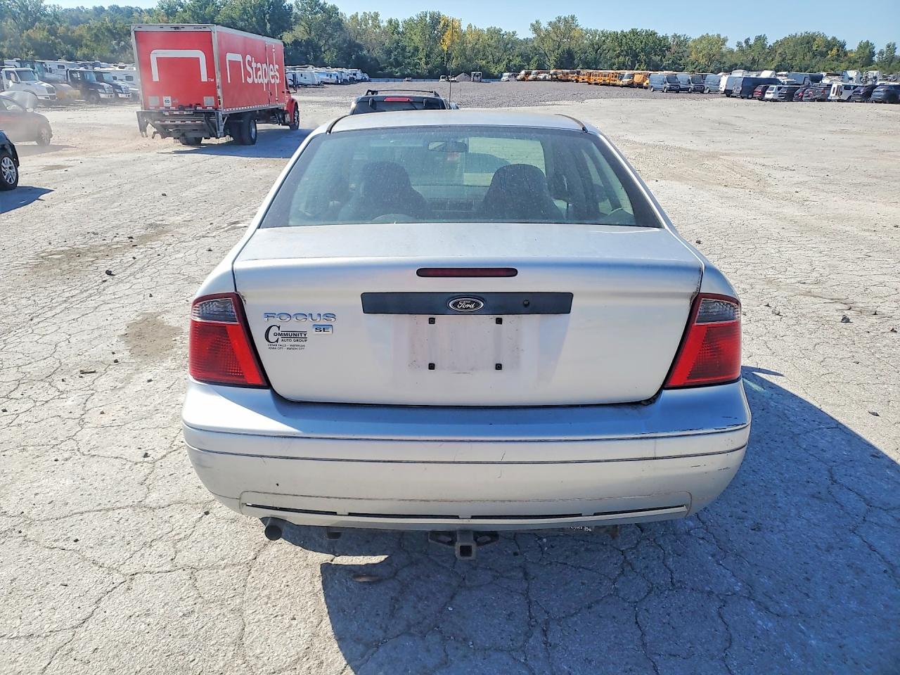 2007 Ford Focus Zx4 Серебряный vin: 1FAHP34NX7W174807