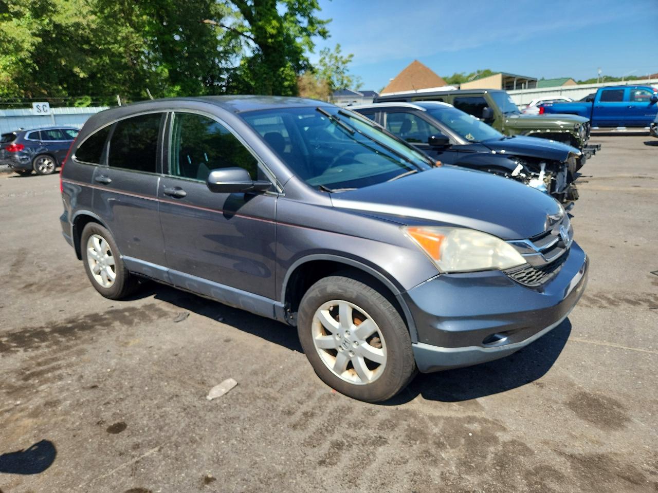 2011 Honda Cr-v Se Gray vin: JHLRE4H42BC002683