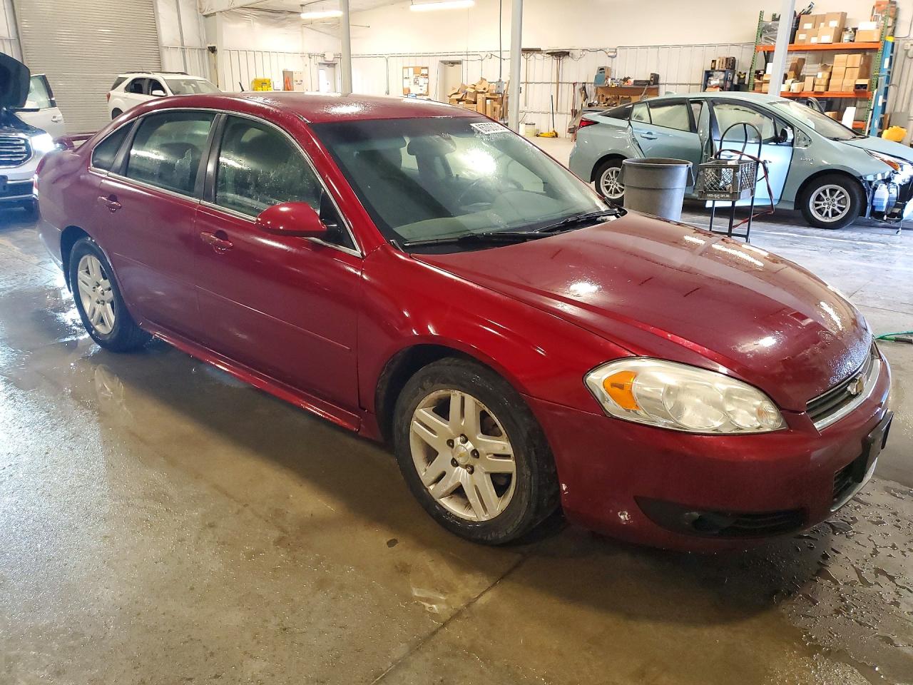 2010 Chevrolet Impala Lt Maroon vin: 2G1WB5EN0A1172033