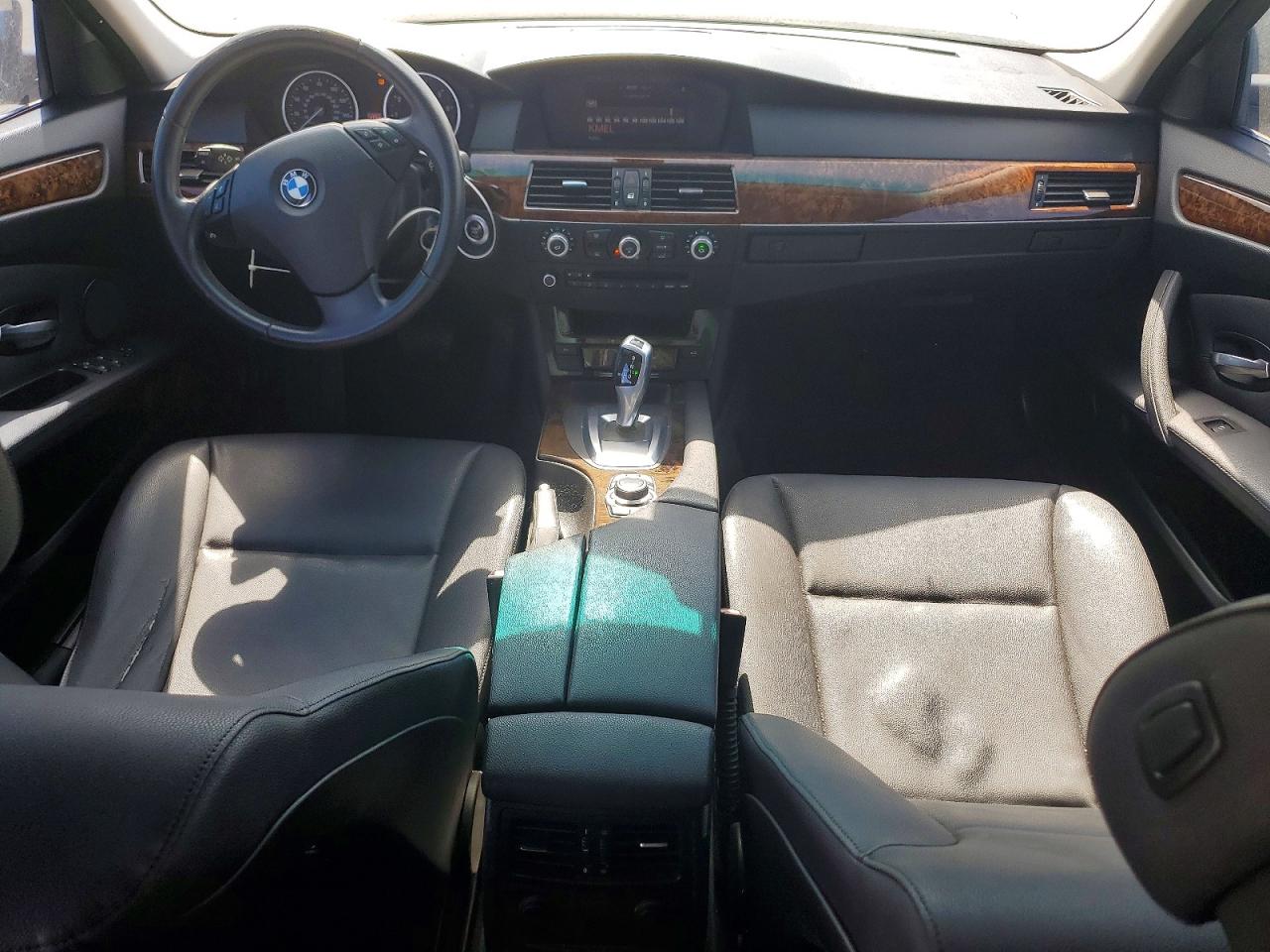 2009 Bmw 528 I Black vin: WBANU53559C121145