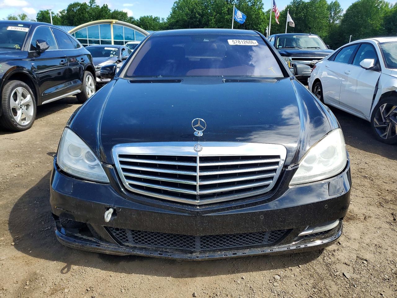 2012 Mercedes-benz S 550 4matic Black vin: WDDNG9EB4CA448665