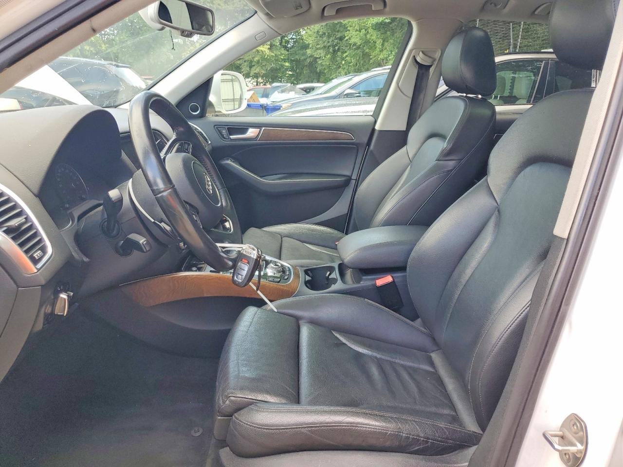 2013 Audi Q5 Premium Plus Белый vin: WA1LFAFP1DA084278