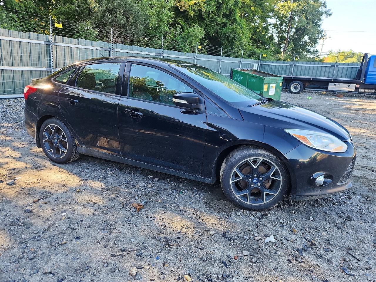 2012 Ford Focus Se Black vin: 1FAHP3F2XCL213135