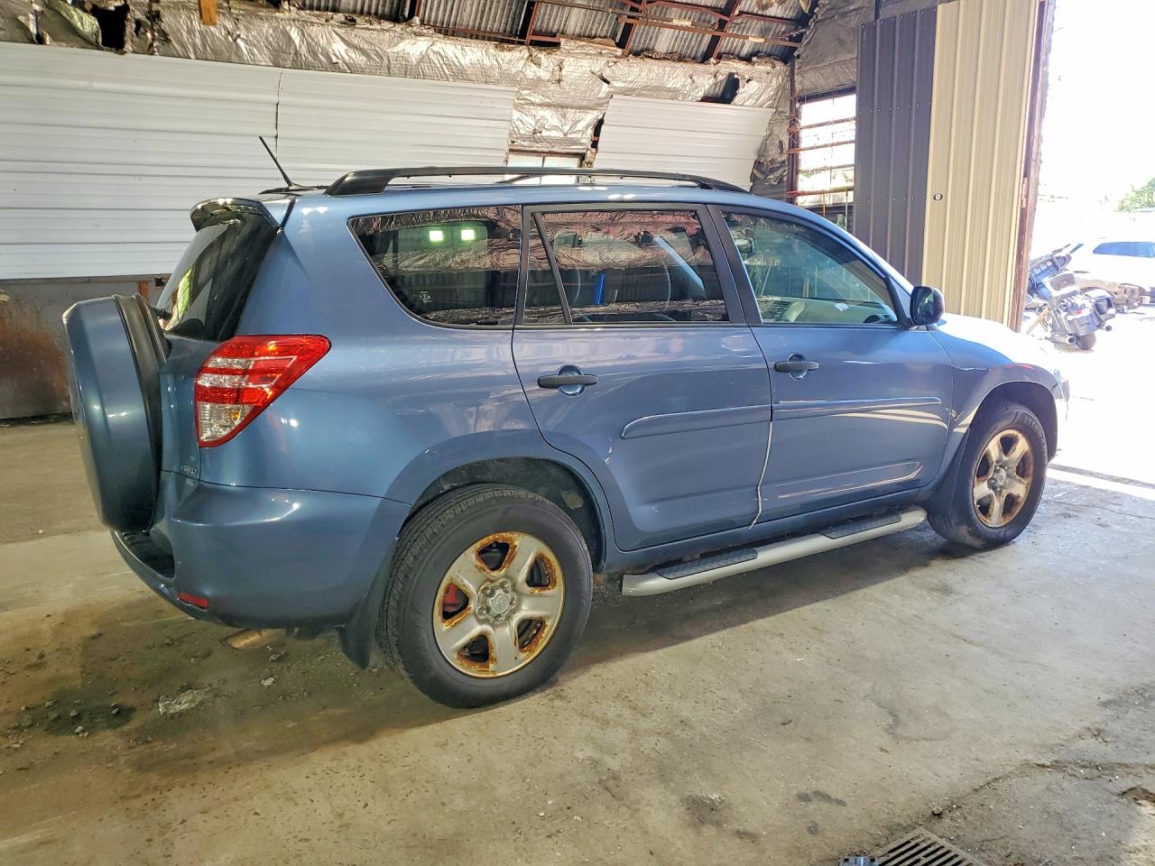 2009 Toyota Rav4 Base Blue vin: JTMBF33V49D020905