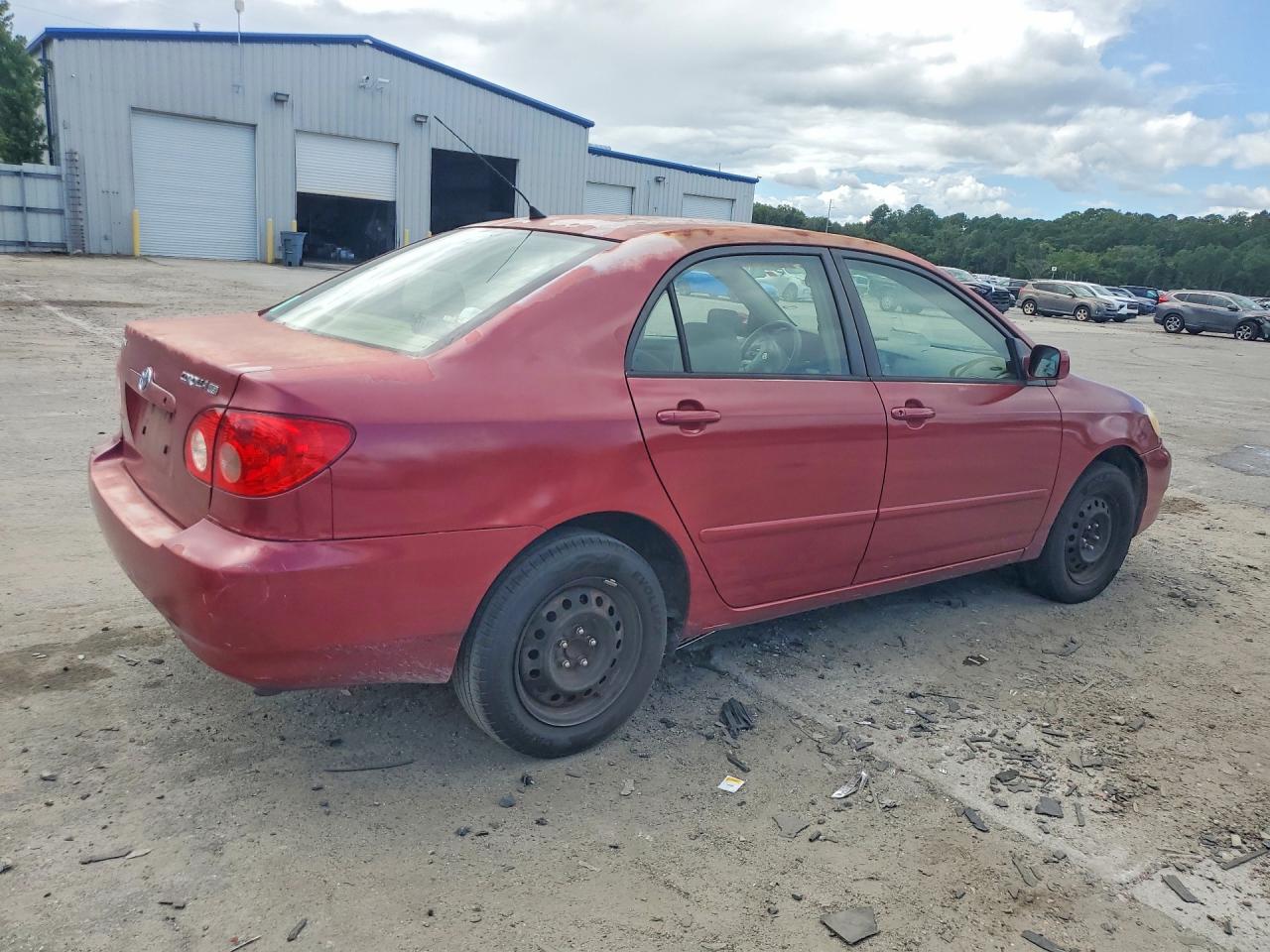 2007 Toyota Corolla Le Red vin: 1NXBR32E47Z772640