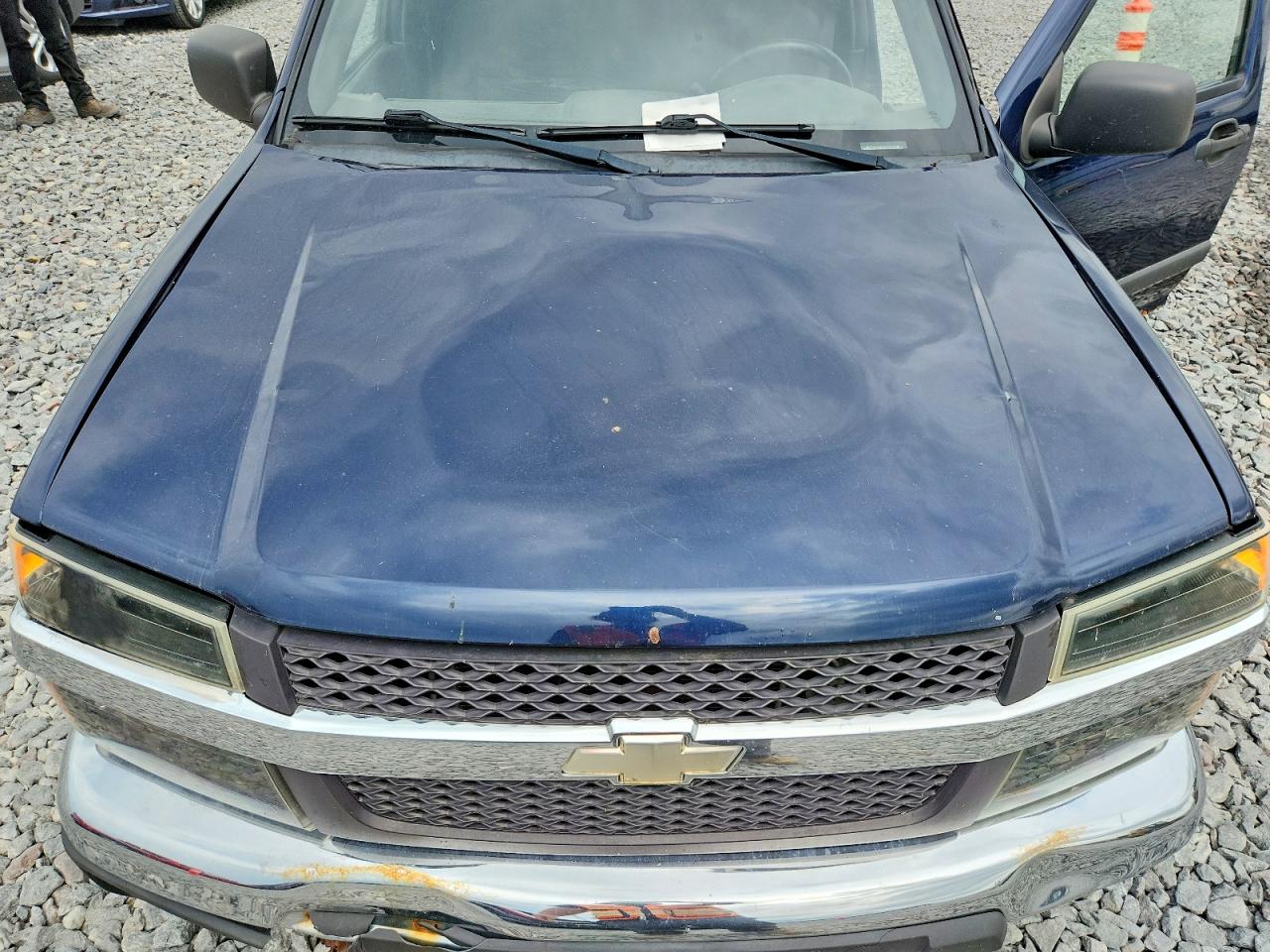 2007 Chevrolet Colorado Blue vin: 1GCDT13E178123548