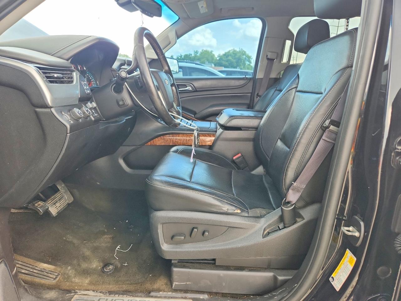 2015 Chevrolet Suburban K1500 Ltz Black vin: 1GNSKKKC9FR608424