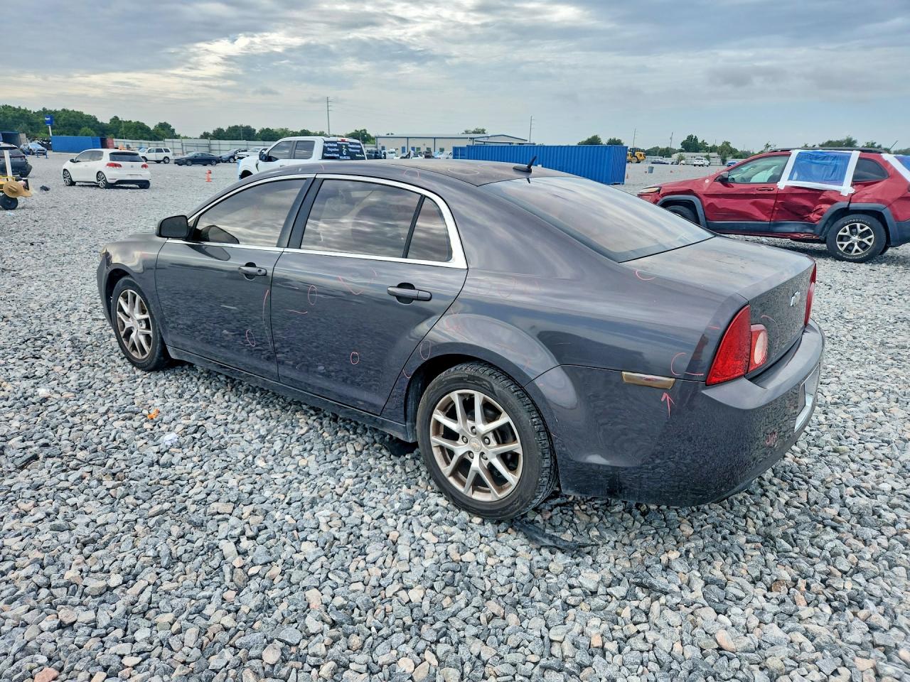2010 Chevrolet Malibu Ls Gray vin: 1G1ZB5EB4AF311012