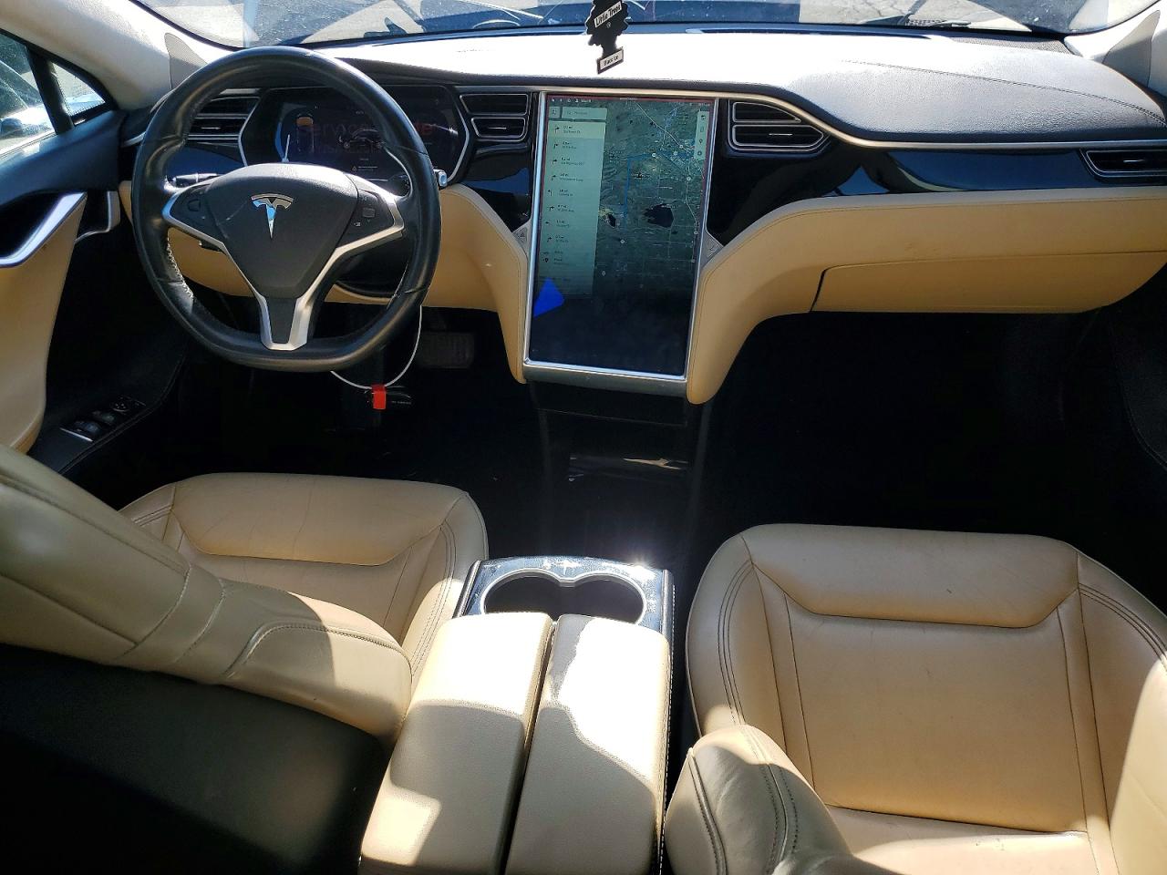 2015 Tesla Model S Black vin: 5YJSA1E25FF112714
