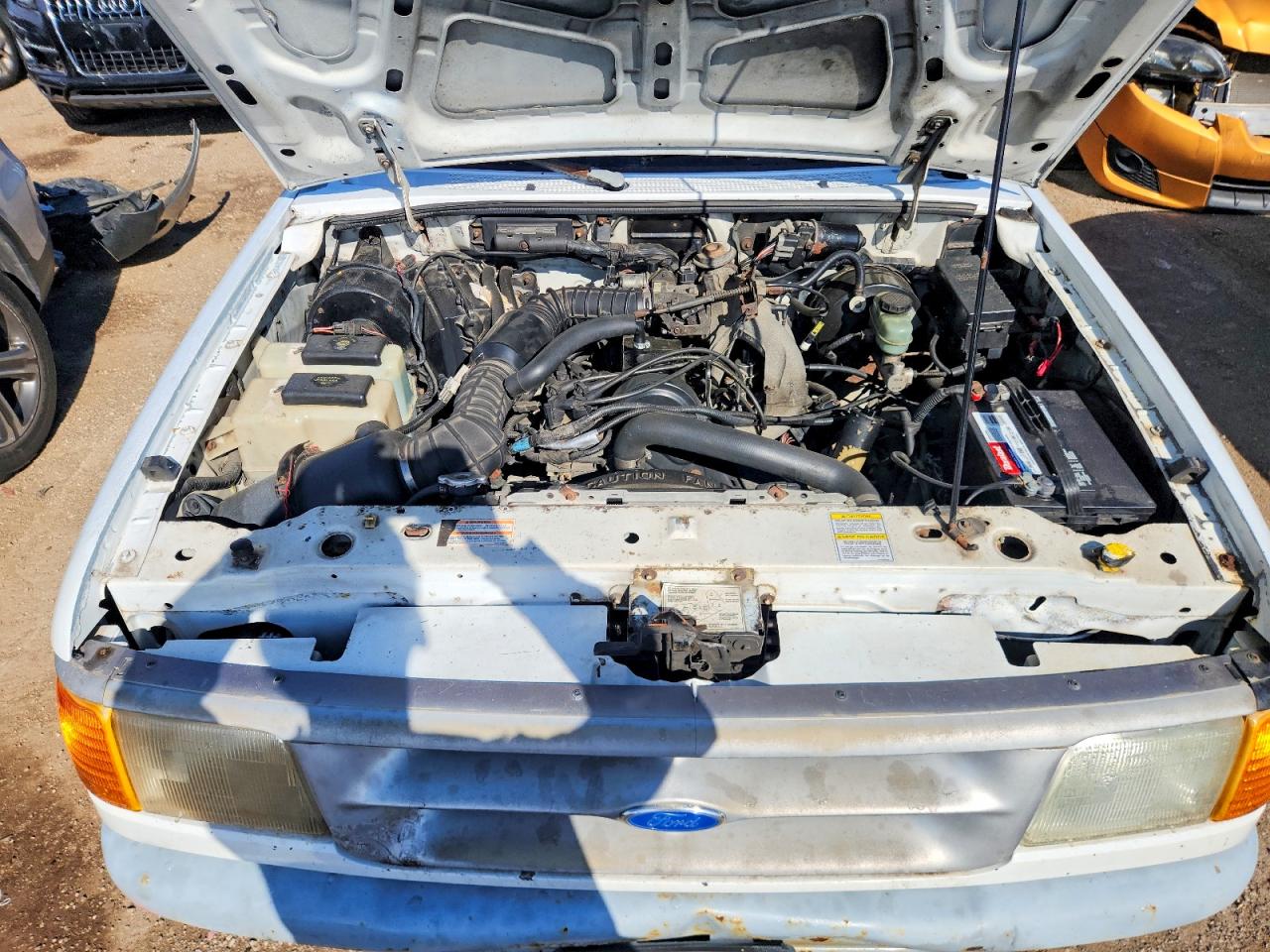 1997 Ford Ranger White vin: 1FTCR10A5VUC39836