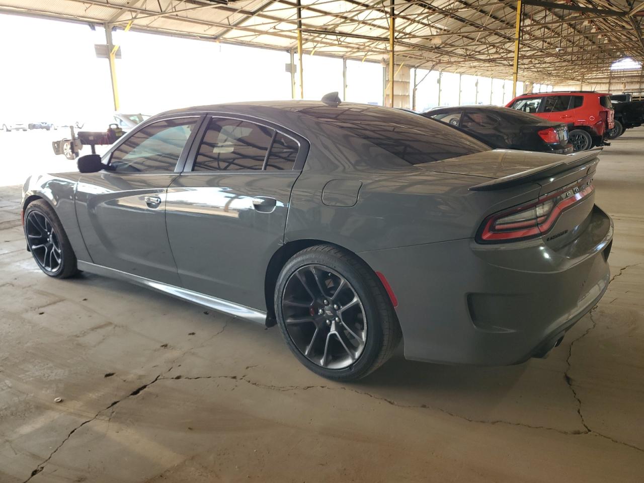 2019 Dodge Charger Scat Pack Gray vin: 2C3CDXGJ7KH697114