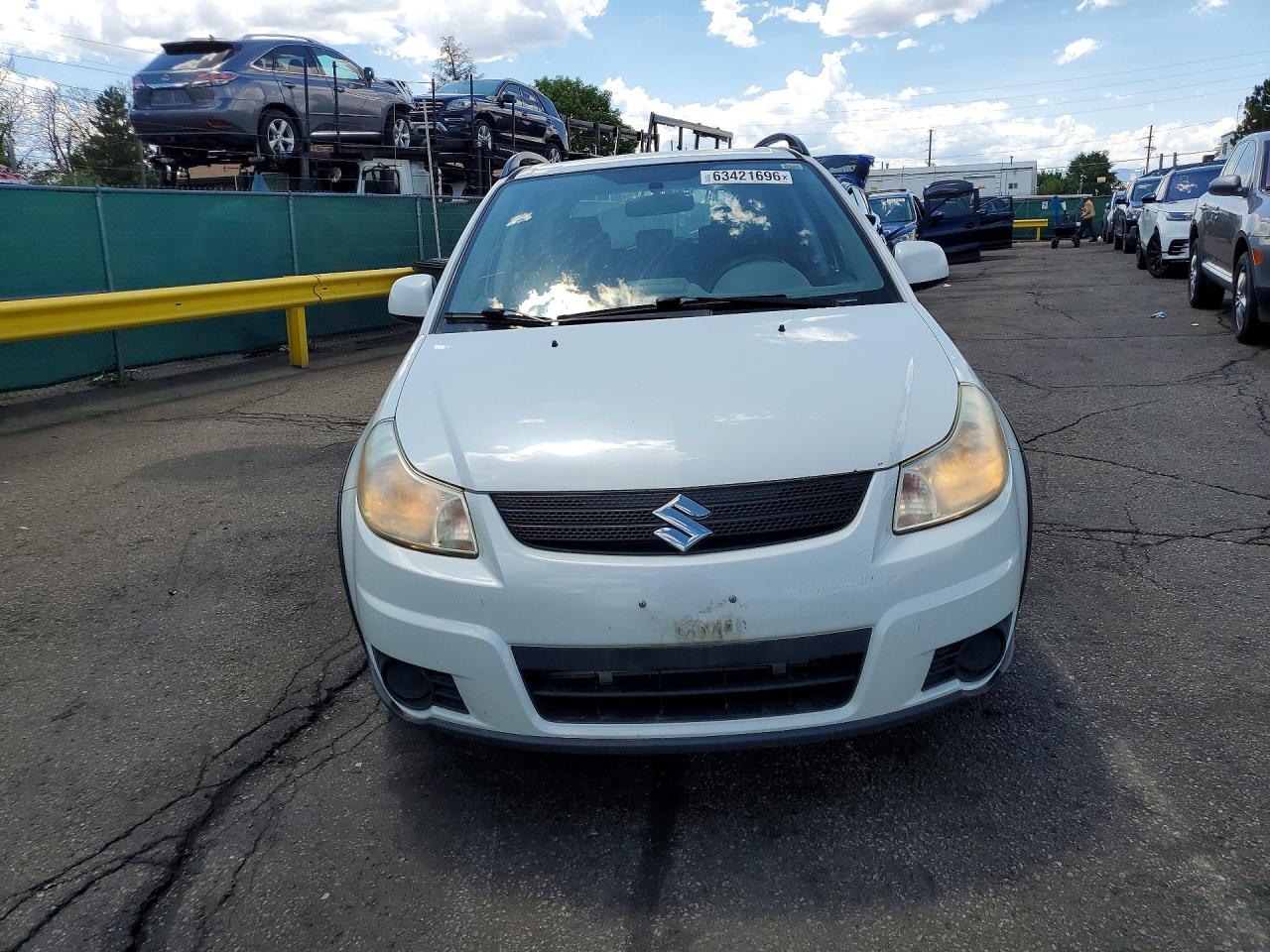 2009 Suzuki Sx4 Technology White vin: JS2YA413096201610