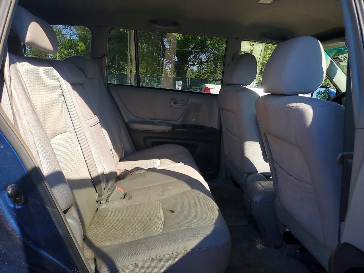 2006 Toyota Highlander Limited Blue vin: JTEGP21AX60122883