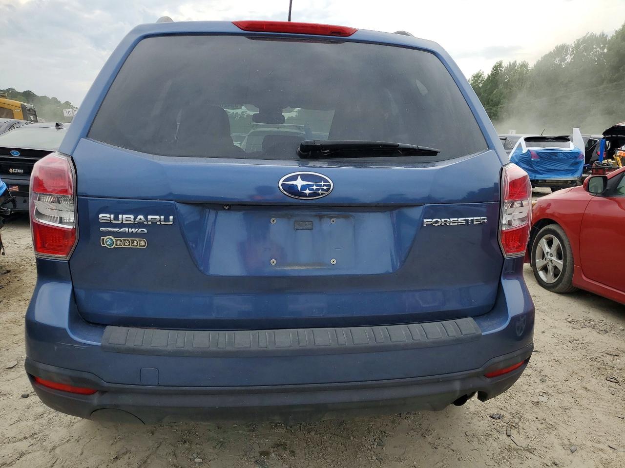 2014 Subaru Forester 2.5i Premium Blue vin: JF2SJAECXEH454734