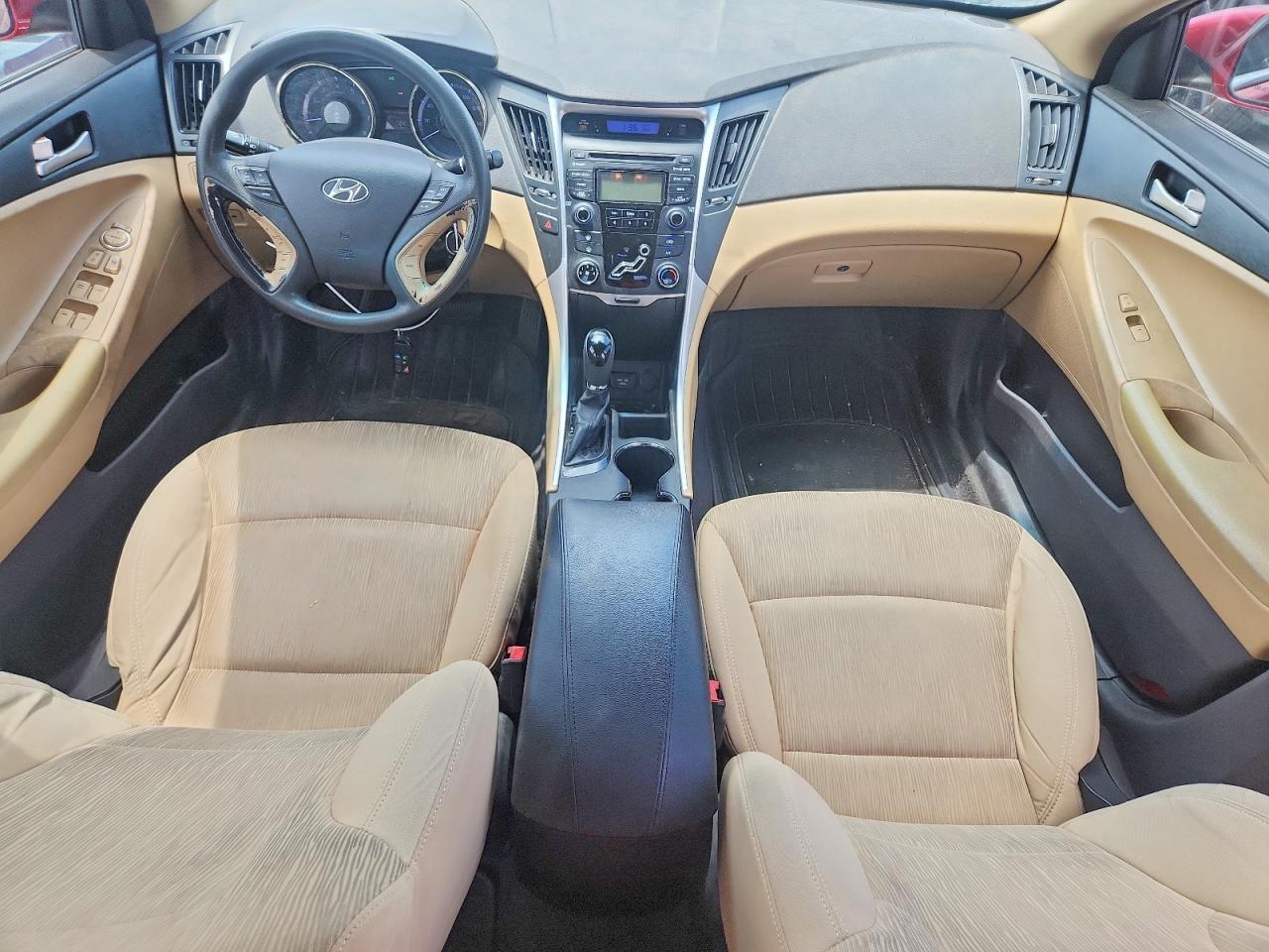 2013 Hyundai Sonata Gls Red vin: 5NPEB4AC0DH608352