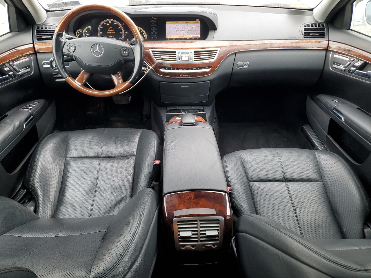 2009 Mercedes-benz S 550 4matic Silver vin: WDDNG86X29A244055