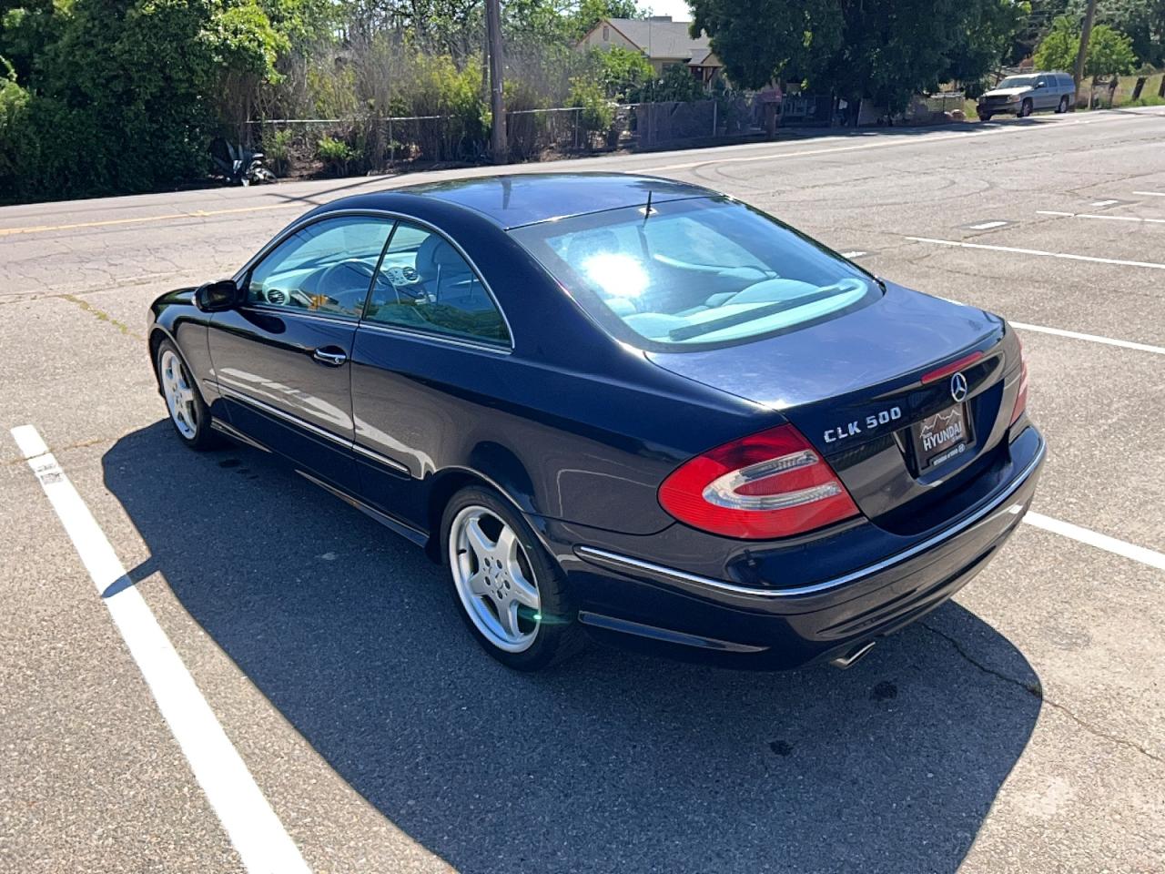2003 Mercedes-benz Clk 500 Blue vin: WDBTJ75J93F056586