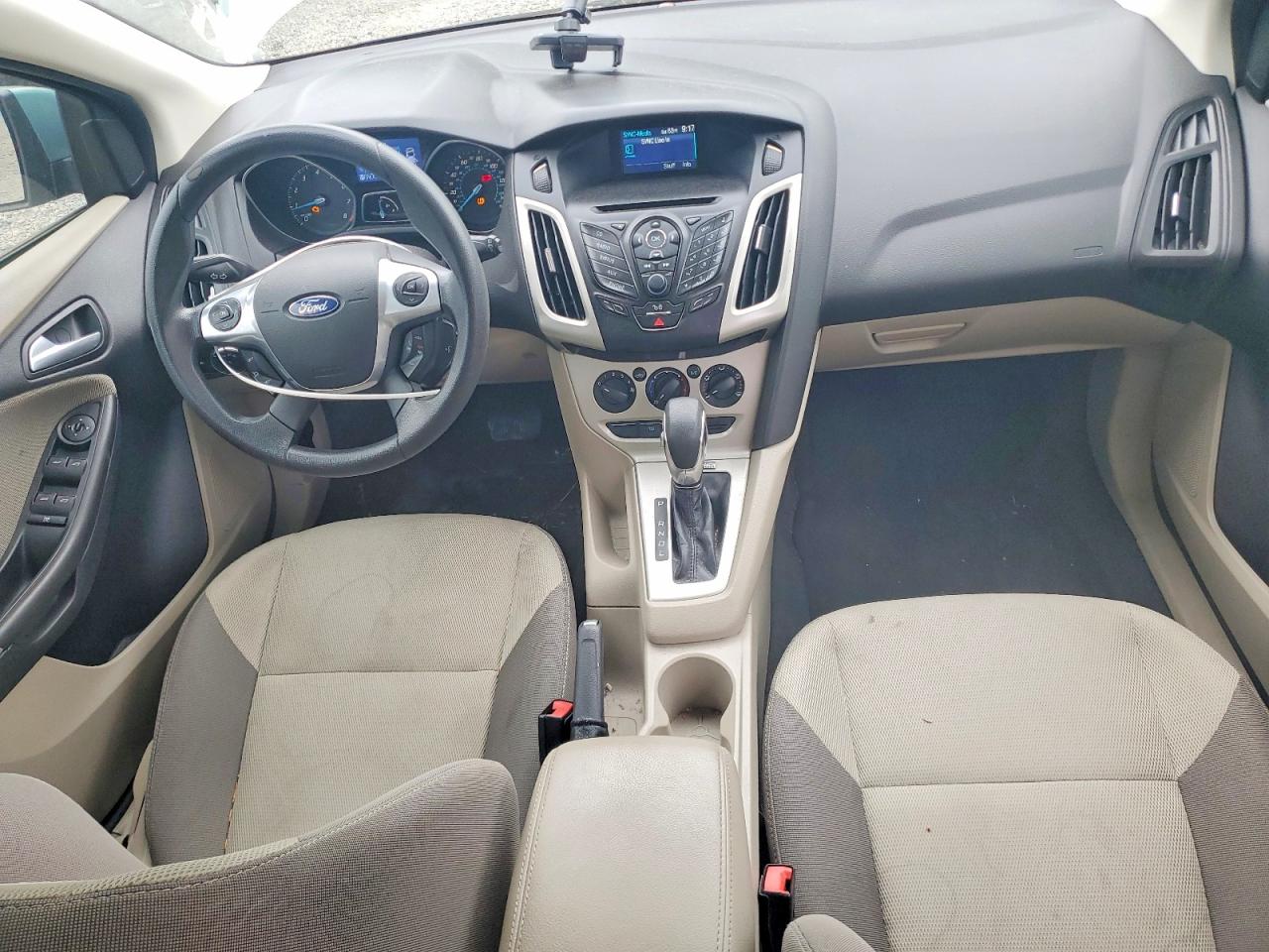 2012 Ford Focus Se Turquoise vin: 1FAHP3K24CL244533