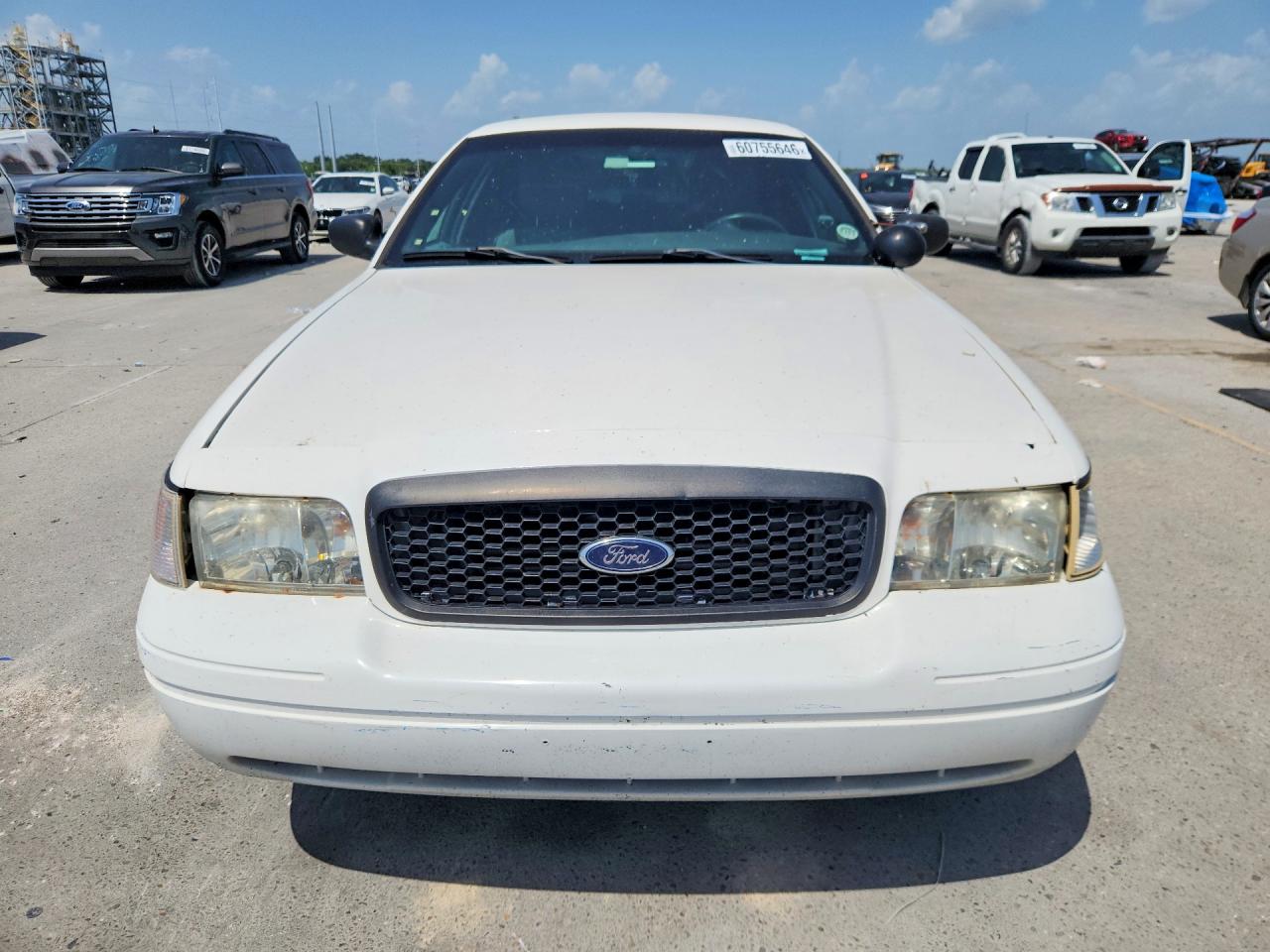 2011 Ford Crown Victoria Police Interceptor White vin: 2FABP7BV5BX128962