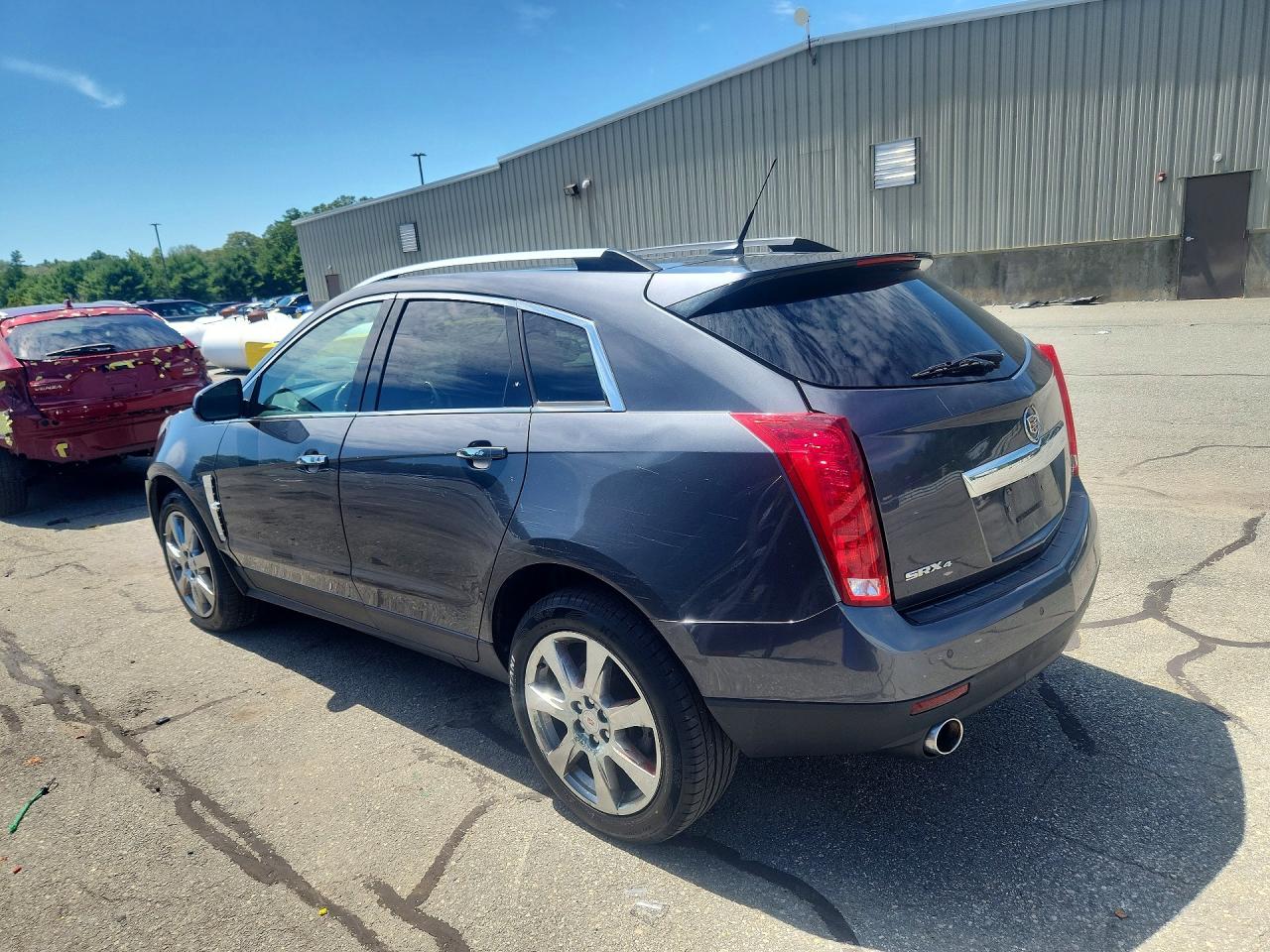 2012 Cadillac Srx Premium Collection Gray vin: 3GYFNFE34CS566414