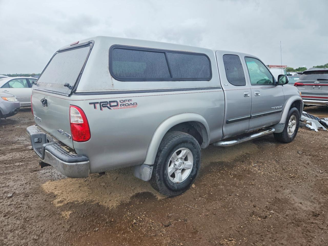 2005 Toyota Tundra Access Cab Sr5 Silver vin: 5TBBT44145S472807