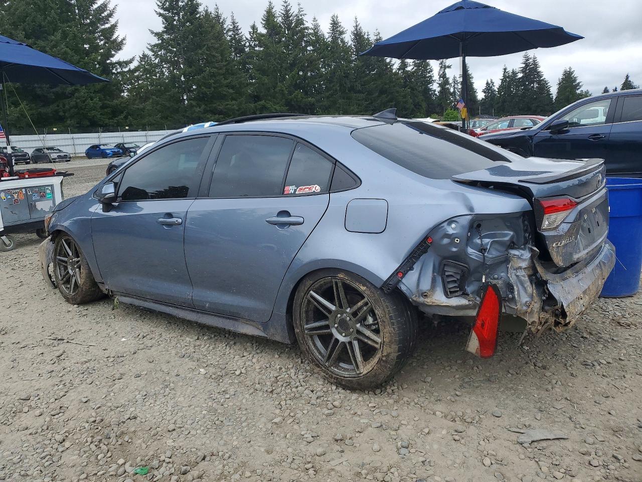 2024 Toyota Corolla Se Gray vin: 5YFP4MCE2RP178870