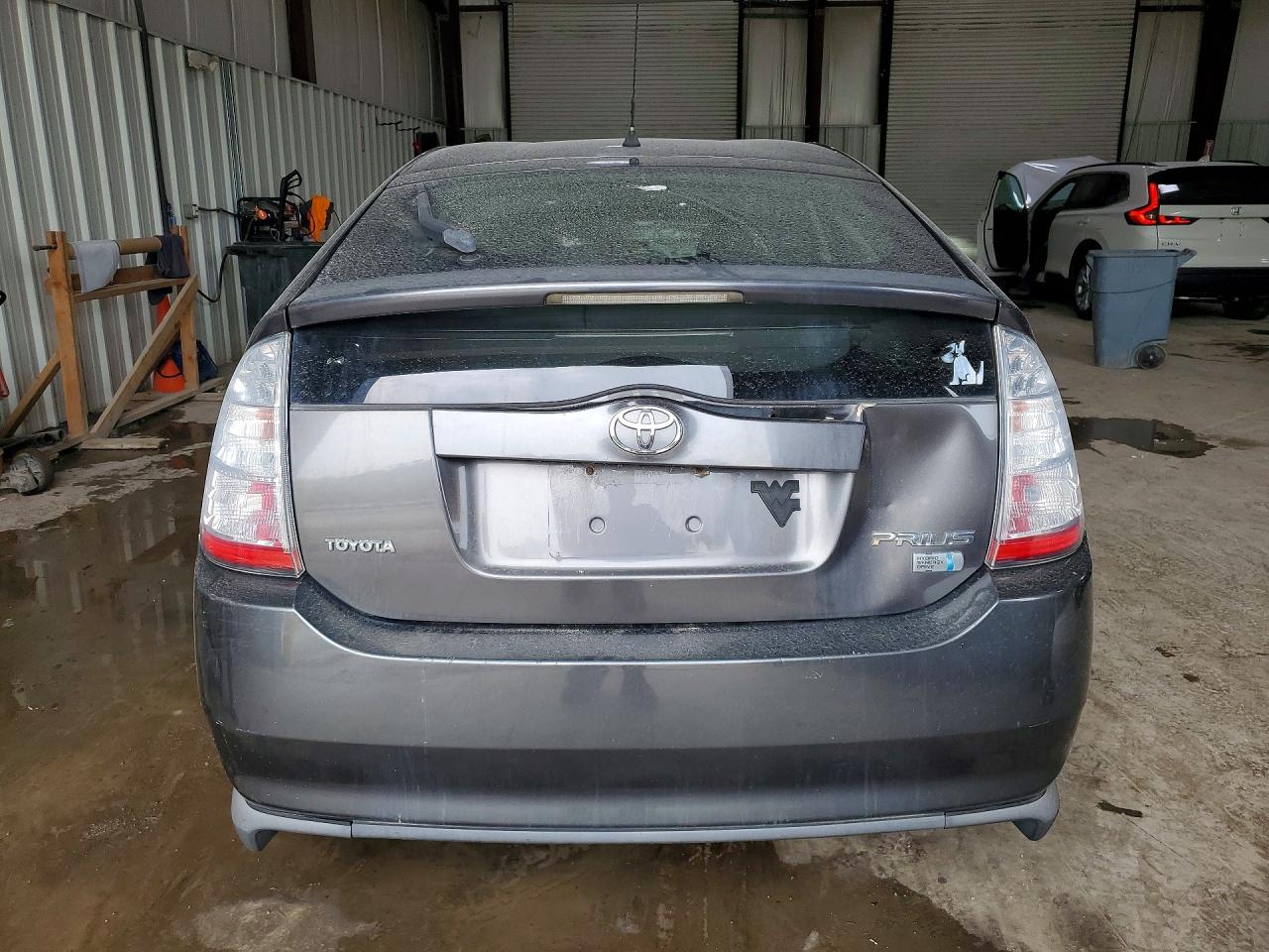 2007 Toyota Prius Base Серый vin: JTDKB20U673246142