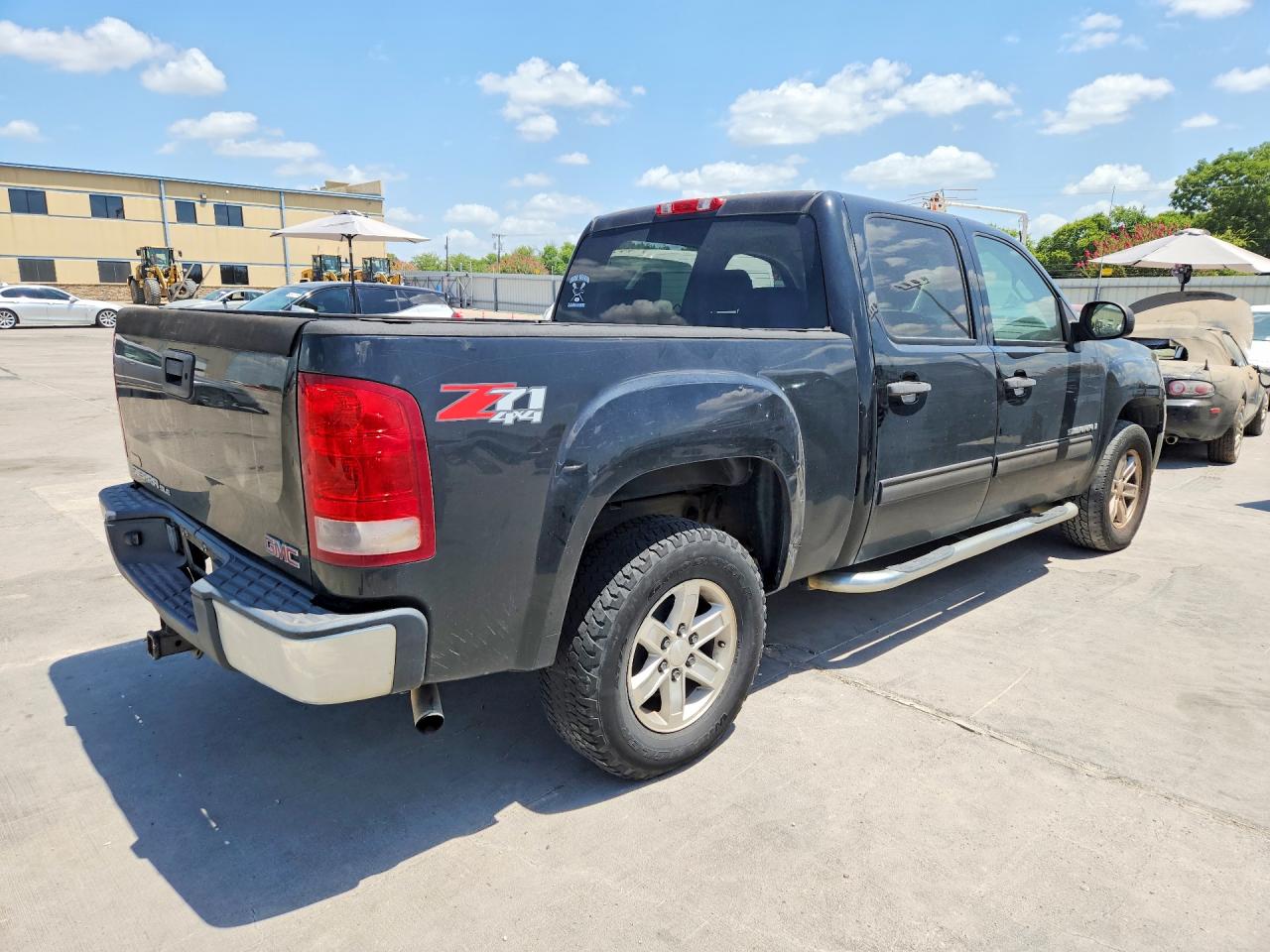 2008 Gmc Sierra K1500 Black vin: 3GTEK13JX8G294427