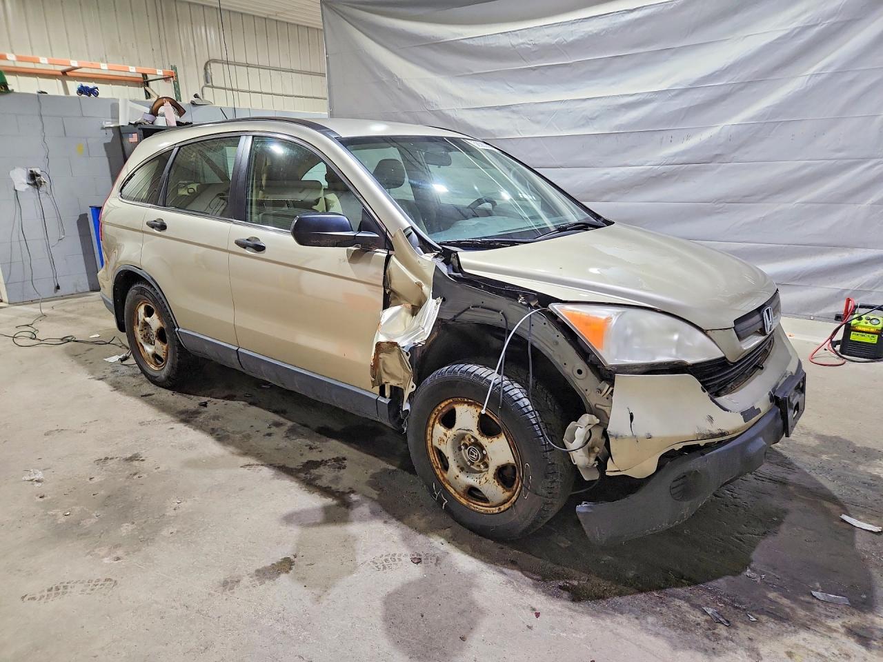 2009 Honda Cr-v Lx Tan vin: JHLRE48349C015582