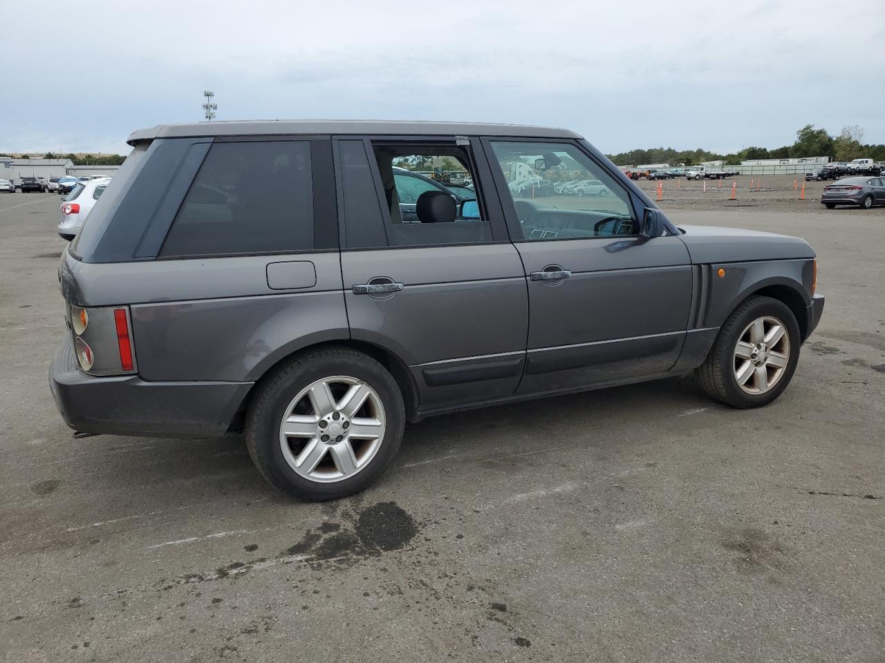 2004 Land Rover Range Rover Hse Gray vin: SALME114X4A171843