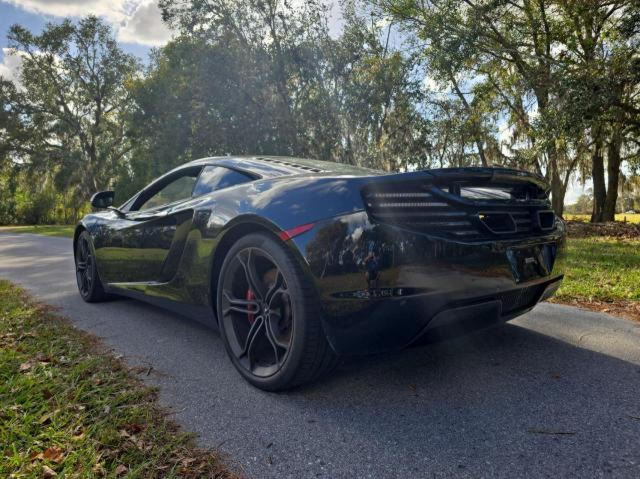 2012 Mclaren Automotive Mp4-12c Black vin: SBM11AAA5CW001118