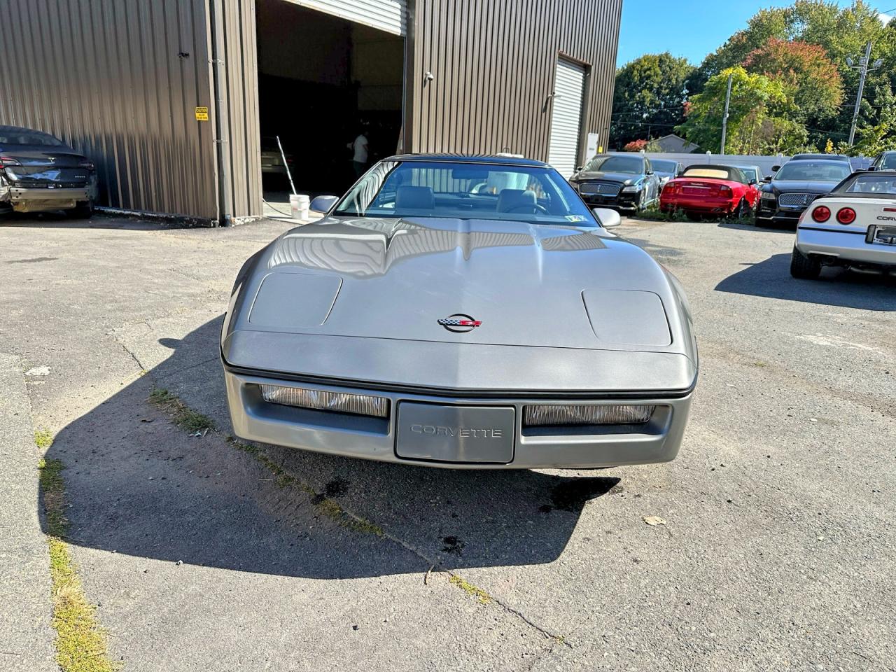 1984 Chevrolet Corvette Gray vin: 1G1AY0780E5147284