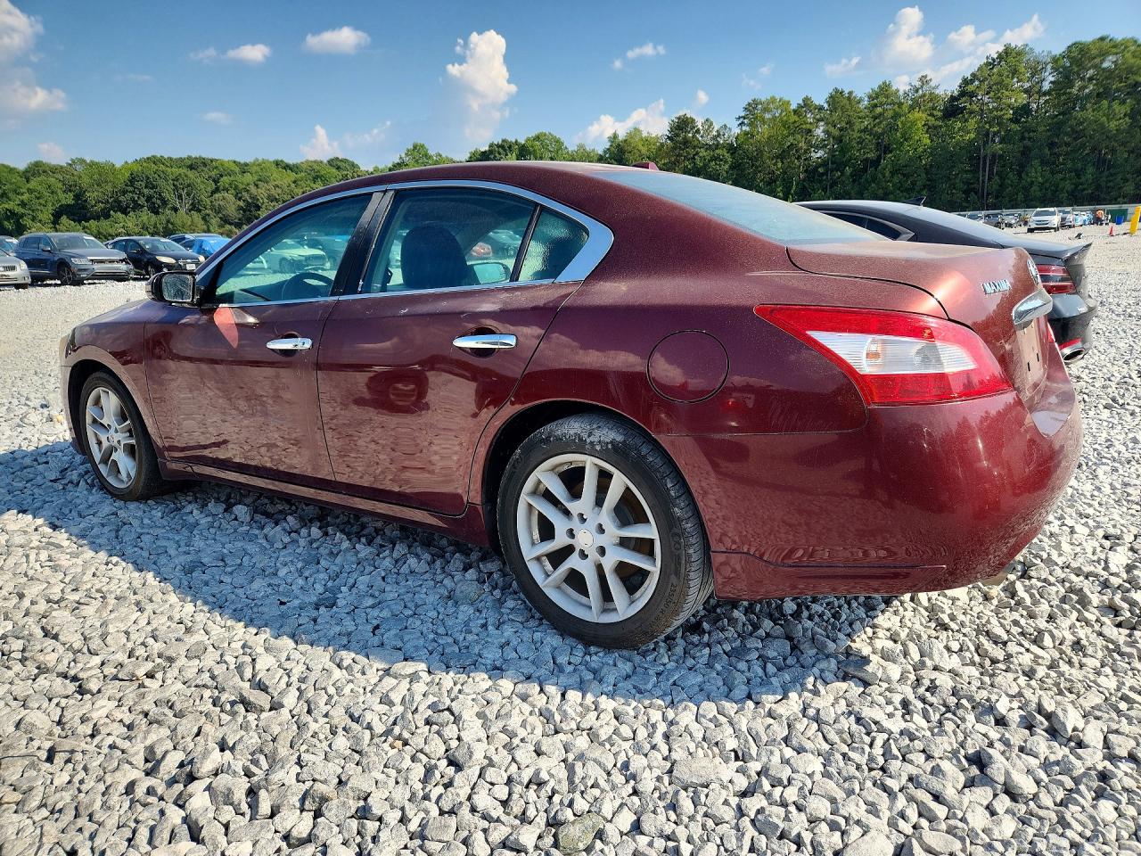2010 Nissan Maxima 3.5 S Burgundy vin: 1N4AA5AP0AC819610