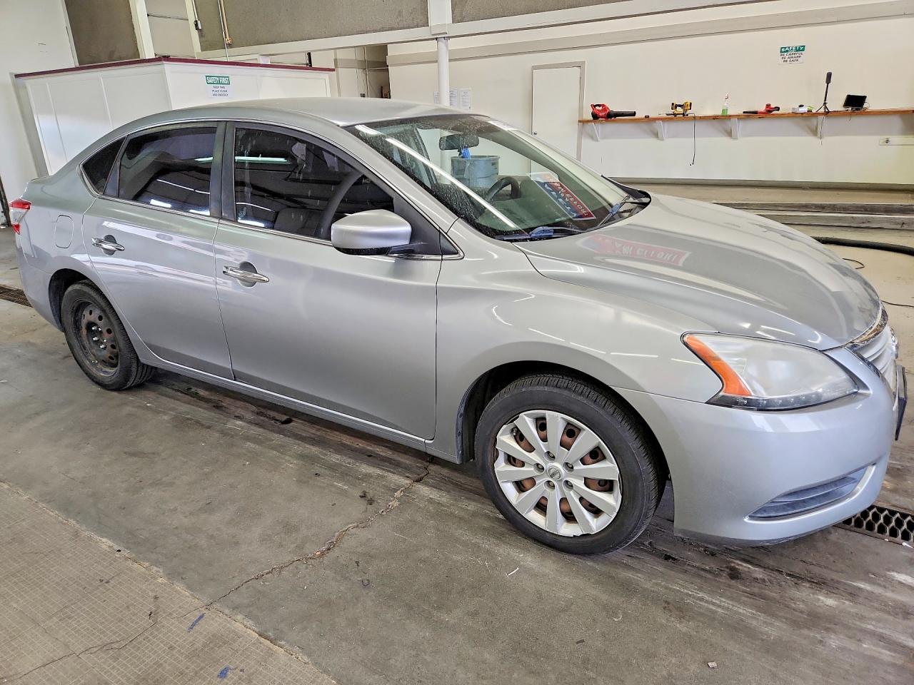 2014 Nissan Sentra Sv Gray vin: 3N1AB7AP0EY226879