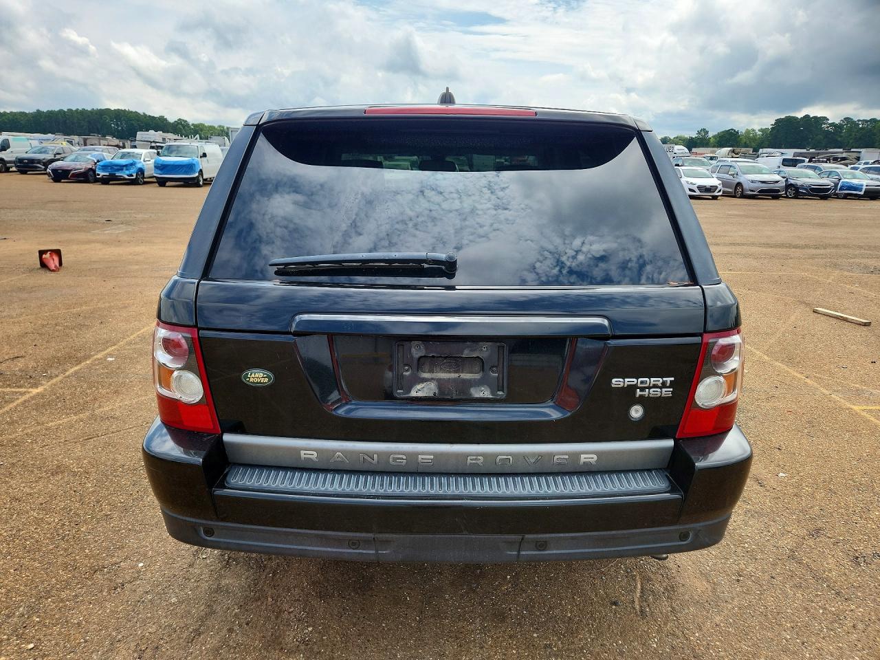 2008 Land Rover Range Rover Sport Hse Черный vin: SALSK25458A152607