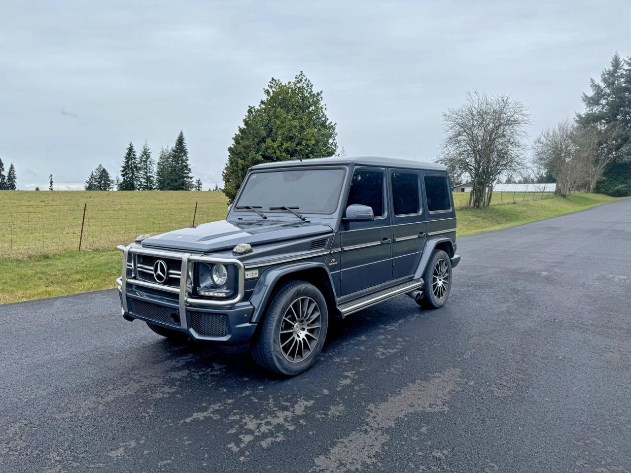 2013 Mercedes-benz G 63 Amg Gray vin: WDCYC7DF7DX203931