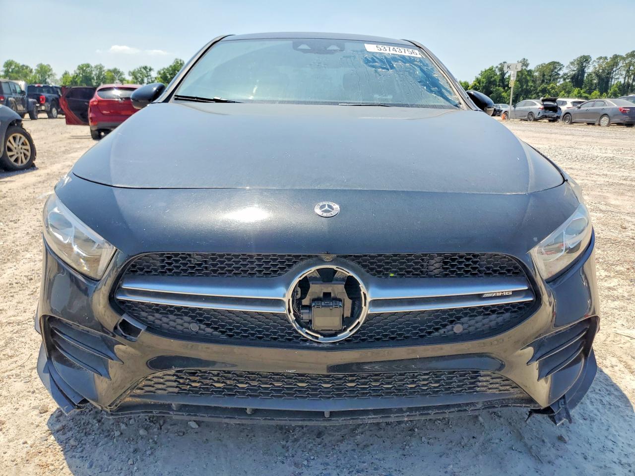 2021 Mercedes-benz A 35 Amg Черный vin: W1K3G5BB8MJ321245