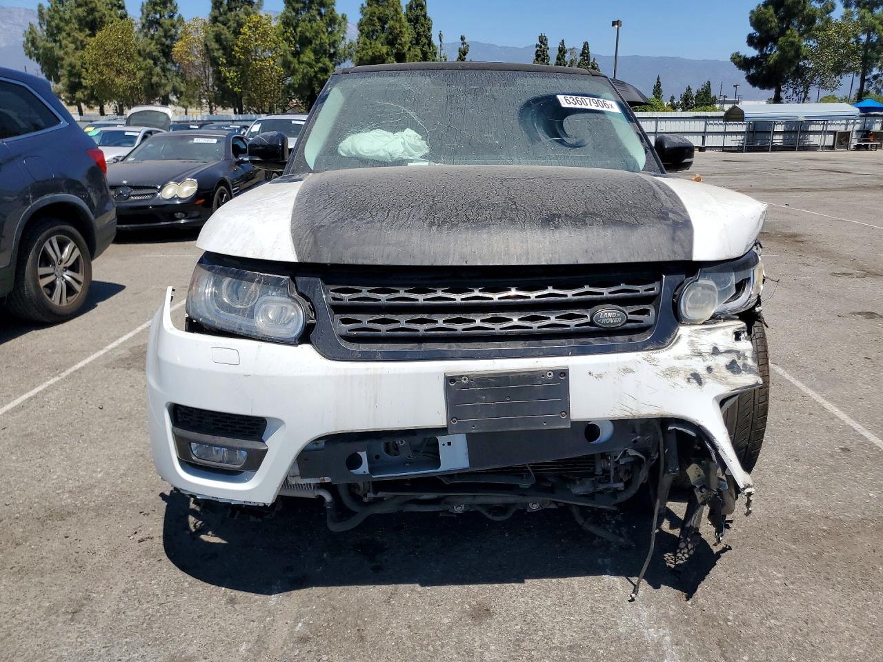 2014 Land Rover Range Rover Sport Sc White vin: SALWR2EFXEA323927