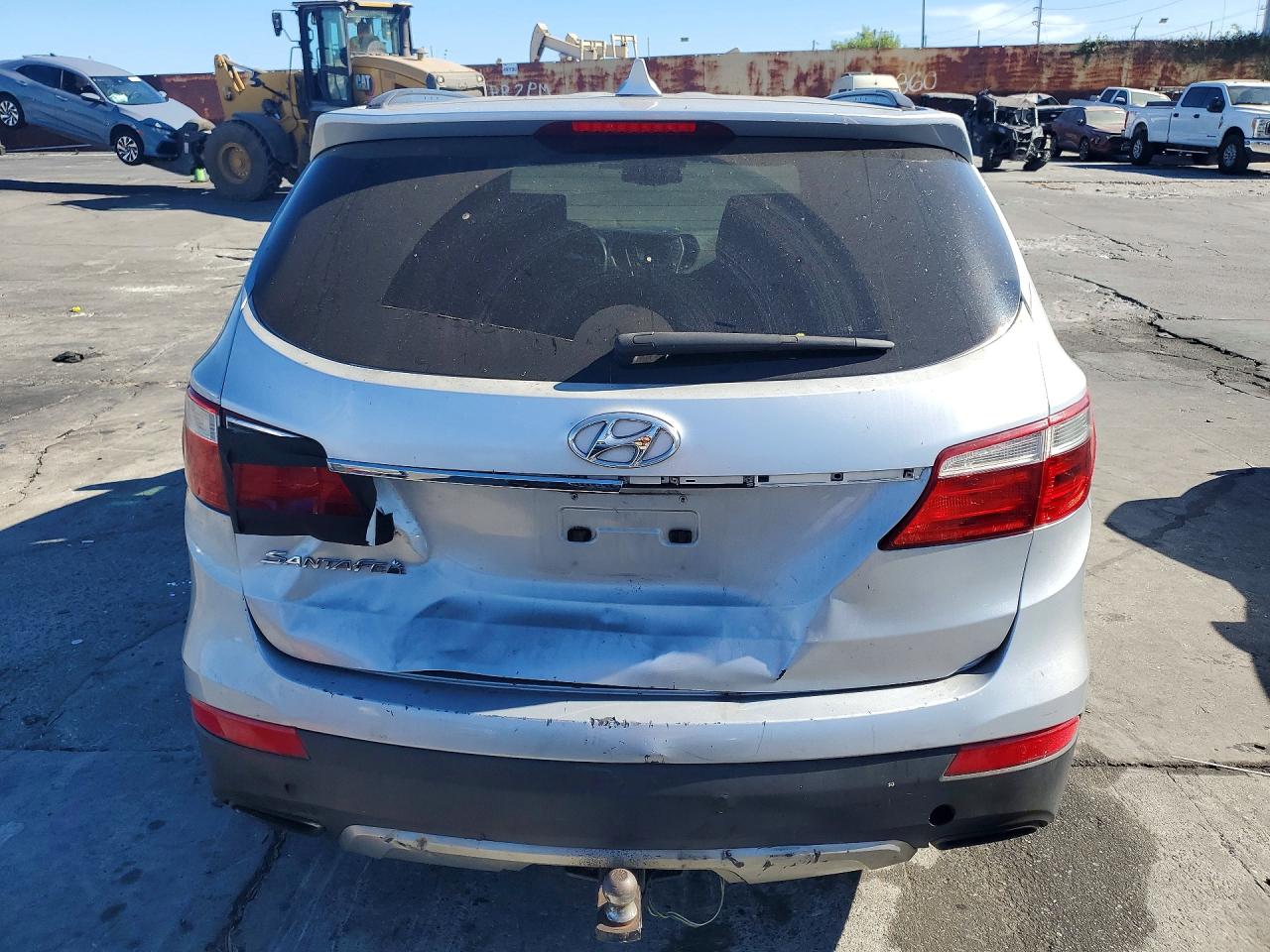 2015 Hyundai Santa Fe Gls Серебряный vin: KM8SM4HF6FU108438