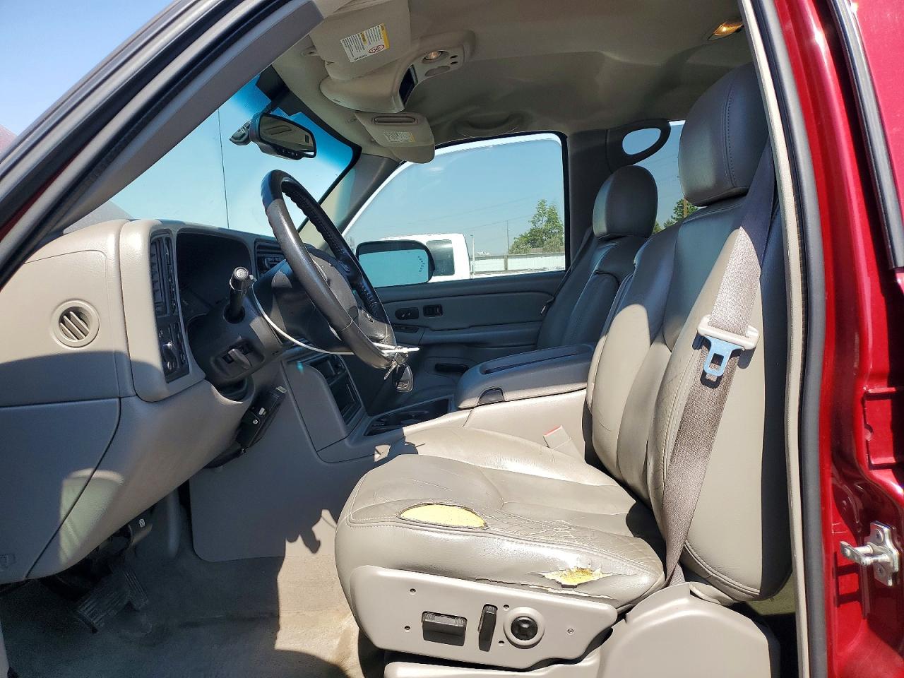 2005 Chevrolet Silverado K2500 Heavy Duty Burgundy vin: 1GCHK23U75F875071