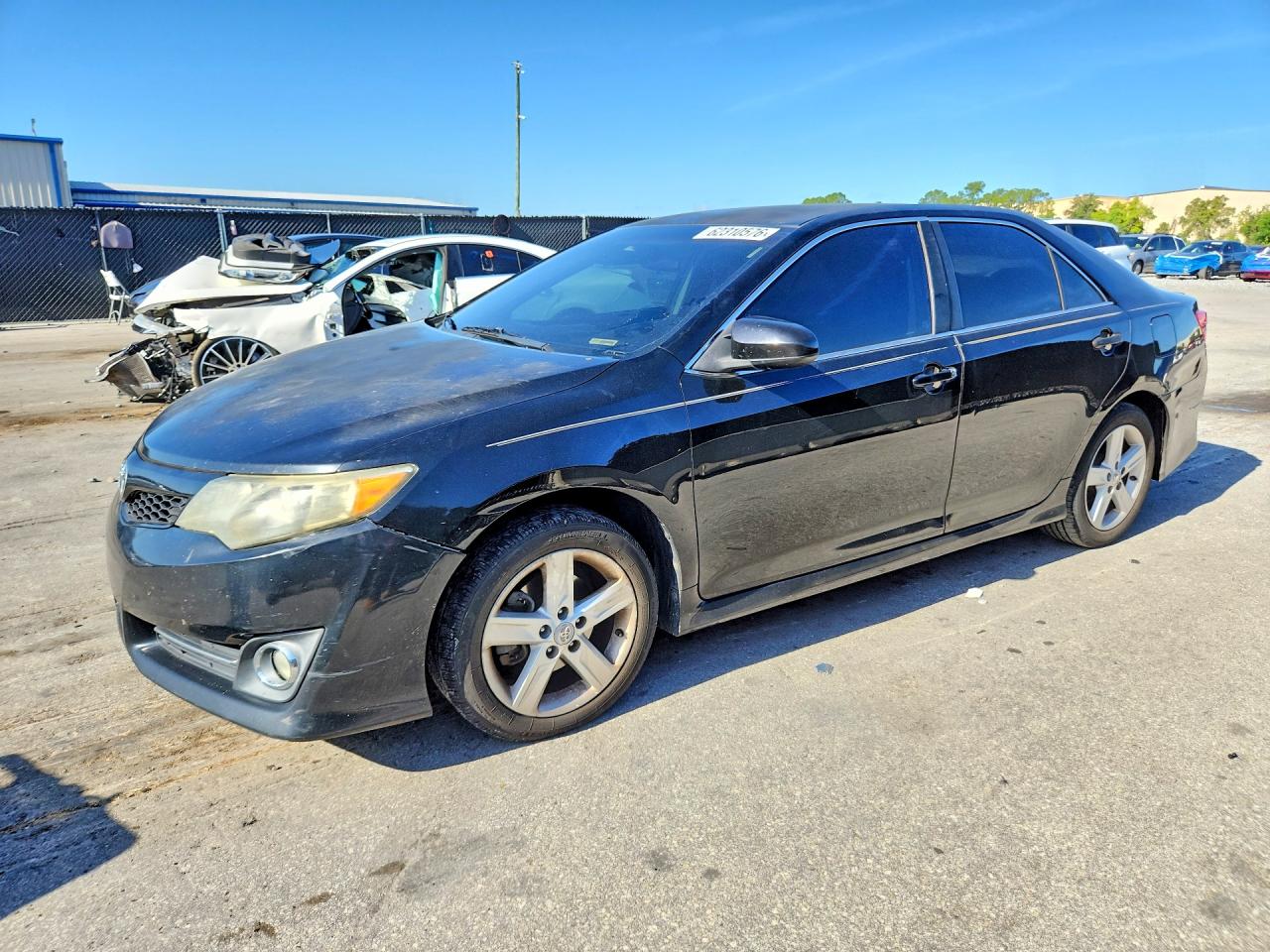 2012 Toyota Camry Se Черный vin: 4T1BF1FK2CU610318