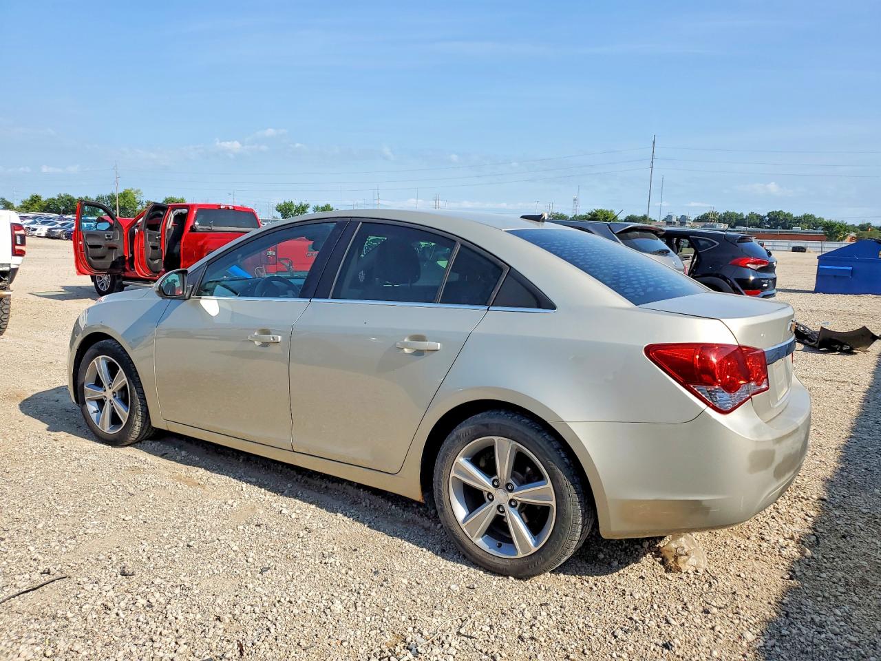 2013 Chevrolet Cruze Lt Gold vin: 1G1PE5SB1D7312104